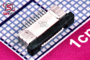 FPC connector 0.5MM/10P/Pull up-TOP CONTACT
