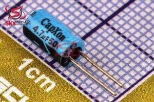 4.7UF 50V CAPACITOR
