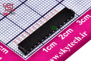 PIN HEADER 1*12 FEMALE ST 2MM